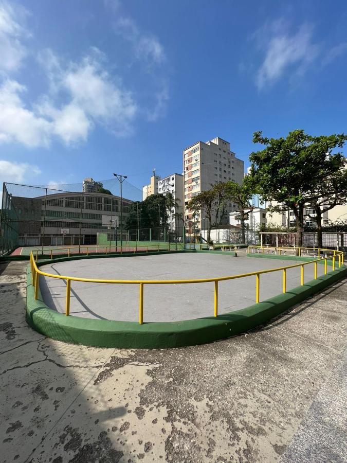Lindo Apartamento Em Frente A Praia - Santos Apartment Exterior photo